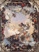 Giovanni Battista Tiepolo The Allegory of the Planets and Continents at New Residenz. Sweden oil painting artist